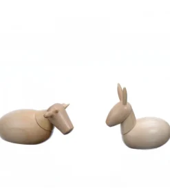 Schalling, crèche moderne L'Ane Et Le Boeuf, Animaux De La Crèche De Noël, 6 Cm Best
