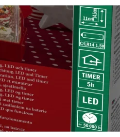 Konstsmide, guirlandes lumineuses de Noël Lanterne À Neige 