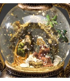 Konstsmide, guirlandes lumineuses de Noël Lanterne À Neige, Crèche De Noël, 20 Cm Outlet