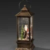 Konstsmide, guirlandes lumineuses de Noël Lanterne De Noël À Neige Avec Père Noël, 27 Cm Hot