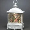 Konstsmide, guirlandes lumineuses de Noël Lanterne De Noël Blanche, 4 Bonshommes De Neige Avec Oiseaux Online