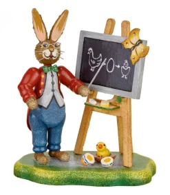 Hubrig, figurines pour enfant Lapin De Paques En Bois Professeur De Maths Online