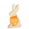 Waldfabrik, photophore en bois et étoile sapin de Noël Lapin En Bois Naturel, 10 Cm Outlet