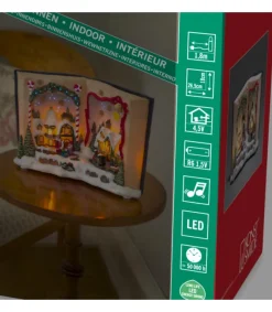 Konstsmide, guirlandes lumineuses de Noël Livre De Noël Musical Lumineux Discount
