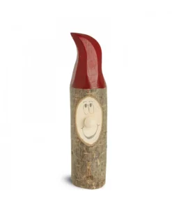 Waldfabrik, photophore en bois et étoile sapin de Noël Lutin En Bois Père Noël Avec Bonnet Rouge Peint, 8,5 Cm Sale