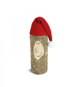 Waldfabrik, photophore en bois et étoile sapin de Noël Lutin Père Noël En Bois Avec Bonnet Rouge, 10 Cm Online