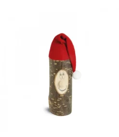 Waldfabrik, photophore en bois et étoile sapin de Noël Lutin Père Noël En Bois Avec Bonnet Rouge, 8 Cm Online