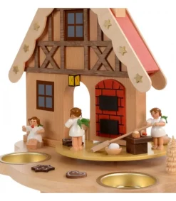 Richard Glasser, Pyramides de Noël allemandes Manège De Noël Enfant Anges Patissiers Clearance