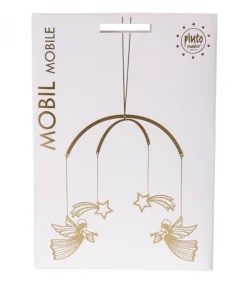 Pluto Produkter, déco de Noël Scandinave Mobile De Noël A Suspendre, Anges Dores Volants Et Etoiles Online
