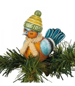 Hubrig, figurines pour enfant Oiseau Décoratif A Clipser Sur Branche, Pinson Sale