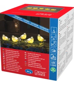 Konstsmide, guirlandes lumineuses de Noël Oiseaux Lumineux Led En Acrylique, 5 Chardonnerets Best