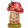 Hubrig, figurines pour enfant Personnage Brule-Encens Champignon Joyeux New