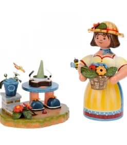 Hubrig, figurines pour enfant Personnage Brule-Encens Jardiniere Outlet