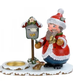 Hubrig, figurines pour enfant Personnage Porte Encens Père Noël Avec Bougeoir Sale