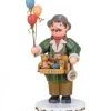 Hubrig, figurines pour enfant Personnage Porte Encens Vendeur De Ballons Sale