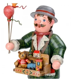 Hubrig, figurines pour enfant Personnage Porte Encens Vendeur De Ballons Sale