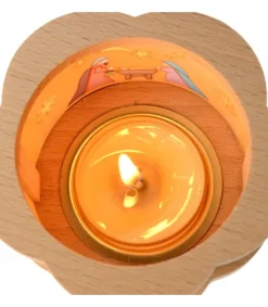 Richard Glasser, Pyramides de Noël allemandes Petit Photophore En Bois Crèche De Noël Clearance
