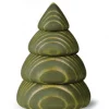 Köhler, Père Noël en bois Petit Sapin De Noël En Bois Design, 6,5 Cm, Vert Hot