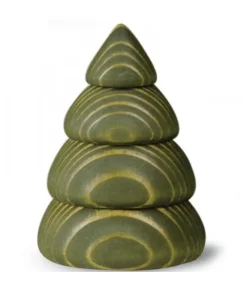 Köhler, Père Noël en bois Petit Sapin De Noël En Bois Design, 6,5 Cm, Vert Hot