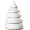 Köhler, Père Noël en bois Petit Sapin Design Blanc, 6,5 Cm Online
