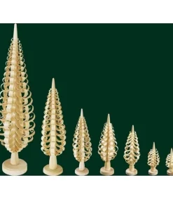 Richard Glasser, Pyramides de Noël allemandes Petit Sapin Noël Bois Sculpte, 5 Cm Best