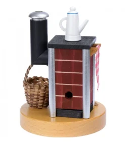 Richard Glasser, Pyramides de Noël allemandes Poele A Bois Brule-Encens Sale