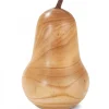 Waldfabrik, photophore en bois et étoile sapin de Noël Poire En Bois Poli, 5,5 Cm Discount