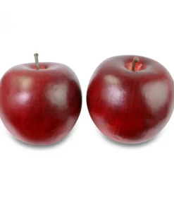Riffelmacher et Weinberger Pomme Décorative Rouge Fonce, 8 Cm