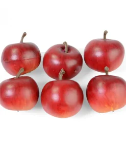 Riffelmacher et Weinberger Pommes Décoratives Rouges Fonce, 4 Cm Sale