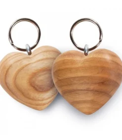 Waldfabrik, photophore en bois et étoile sapin de Noël Porte-Clés Coeur Online