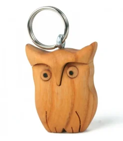 Waldfabrik, photophore en bois et étoile sapin de Noël Porte-Clés Hibou Clearance
