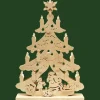 Ratags, décos de Noël lumineuses en bois Père Noël Et Rennes Dans Sapin De Noël Led En Bois Clearance