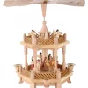 Richard Glasser, Pyramides de Noël allemandes Pyramide De Noël Allemande 1 Etage A 3 Bougies
