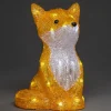 Konstsmide, guirlandes lumineuses de Noël Renard Lumineux A Led En Acrylique, 27 Cm Sale