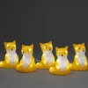 Konstsmide, guirlandes lumineuses de Noël Renards Lumineux Acryliques Led Assis, Lot De 5, 12 Cm Hot