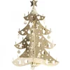 Pluto Produkter, déco de Noël Scandinave Sapin De Noël Design, Metal Dore, 19 Cm Best