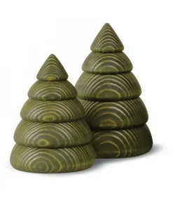 Köhler, Père Noël en bois Sapin De Noël En Bois Design, 11,5 Cm, Vert Best