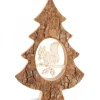 Waldfabrik, photophore en bois et étoile sapin de Noël Sapin En Bois Avec Ecureuil Cisele, 18,5 Cm Online