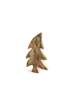 Waldfabrik, photophore en bois et étoile sapin de Noël Sapin En Bois, Forme Penchee 9 Cm Sale