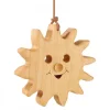 Waldfabrik, photophore en bois et étoile sapin de Noël Soleil A Suspendre En Bois De Chene 8 Cm Discount