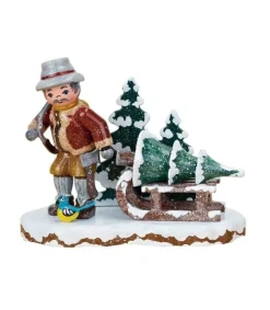 Hubrig, figurines pour enfant Village De Noël Miniature, Bucheron Best