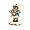 Hubrig, figurines pour enfant Village De Noël Miniature, Fillette Et Gateau Discount