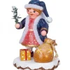 Hubrig, figurines pour enfant Village De Noël Miniature, Figurine Ange Sac A Jouets Clearance
